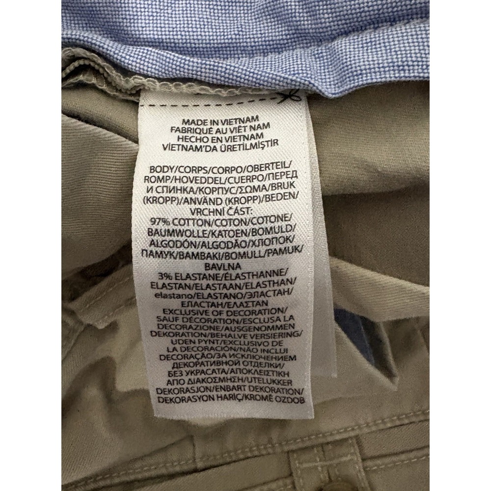 Polo Ralph Lauren Chino Pants Men's Size 38x30 Beige Straight Stretch Fit - Picture 9 of 11